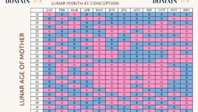 Chinese Gender Prediction Chart Parents Domain